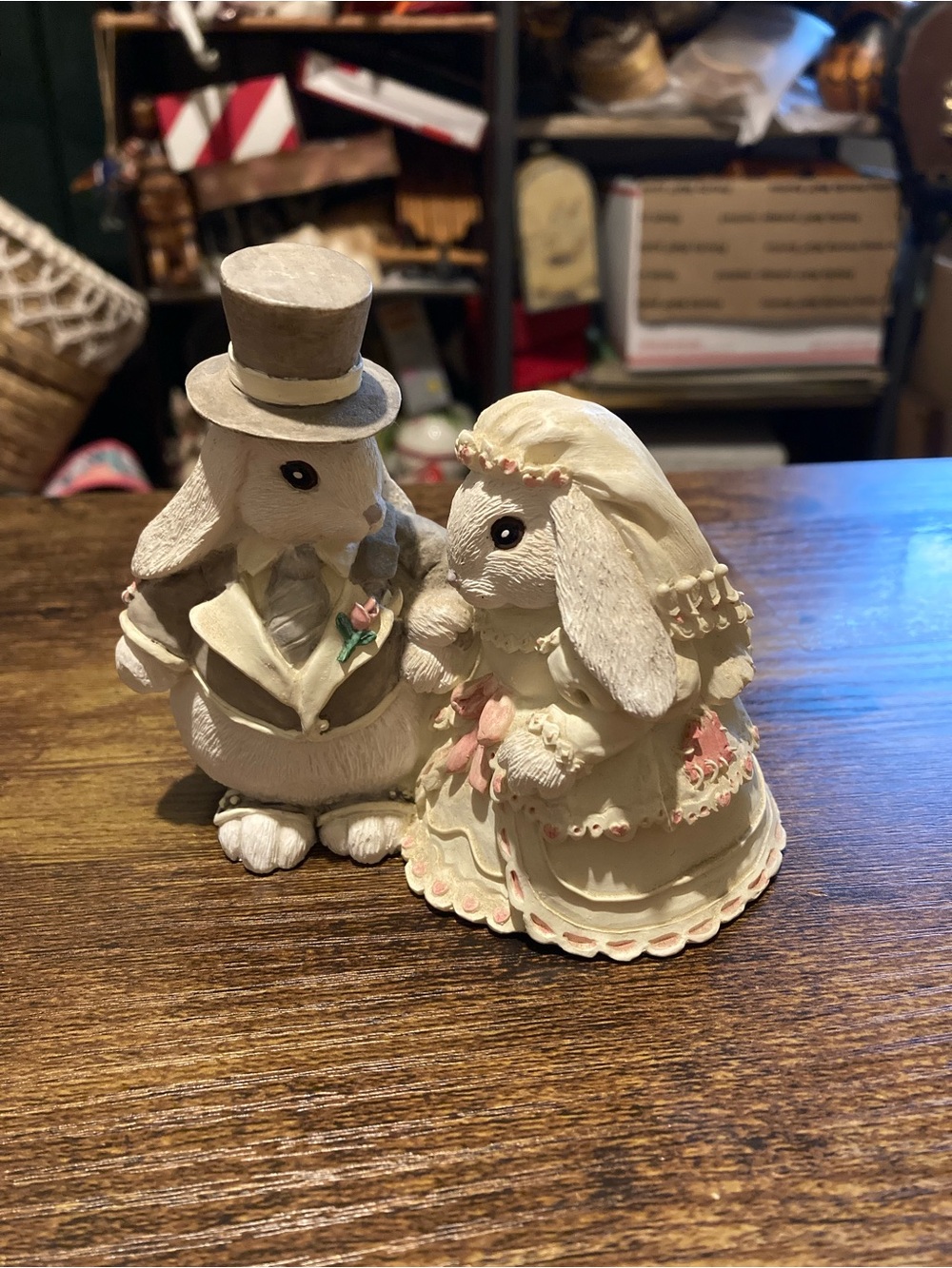 The Patchville Bunnies collection figurine